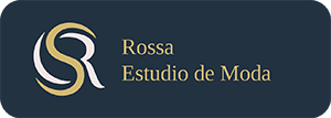 Rossa. Estudio de Moda - Logotipo negativo horizontal